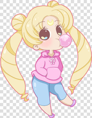 Sailor Moon Clipart Kawaii Chibi   Sailor Moon Kawaii Chibi  HD Png Download