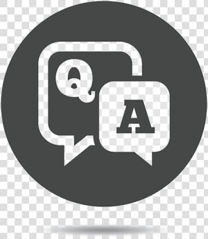 Qa Vector   Vector Question And Answer Icon  HD Png Download