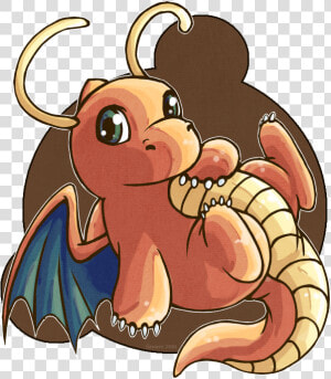 Xmas Gift A Chibi Dragonite By Fox Song   Dragonite Profile  HD Png Download