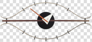 George Nelson Wall Clock Eye Clock Model Eye Clock   George Nelson Clock Designs  HD Png Download