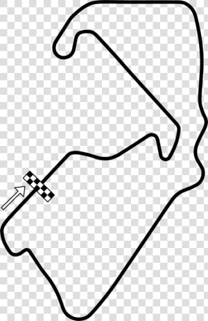 Silverstone Circuit Layout Png  Transparent Png