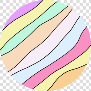  circle  wavy  lines  colors  pastel  freetoedit   Bicycle Wheel  HD Png Download