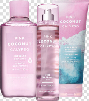 Bath  amp  Body Works Presenta Su Colección Pretty In Pink   Bath And Body Works Pink Coconut Calypso  HD Png Download