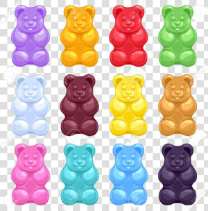 Gummy Bear Bears Clipart Transparent Png   Gummy Bear Clipart Free  Png Download