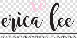 Erica Lee Xo   Calligraphy  HD Png Download