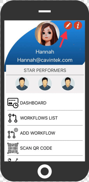 Mobile Profile   Customer Profile Mobile Application  HD Png Download