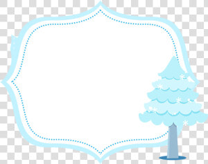 Frozen Baby Blue Christmas Free Printable Image   Frame Azul Frozen Png  Transparent Png