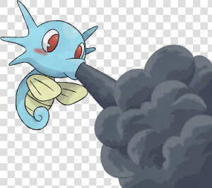 Horsea Used Smokescreen By Devildman   Smokescreen Pokemon  HD Png Download