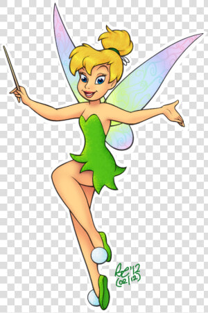 Clip Art Drawing Of Tinkerbell   Transparent Background Tinkerbell Png  Png Download