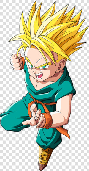 Kid Trunks Ssj  HD Png Download