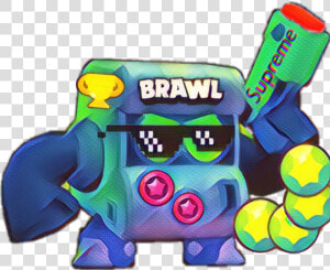  brawlstars  brawlstar  brawl 8bit Supreme   Baby Toys  HD Png Download