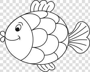 Transparent Fish Black And White Png   Fish Clipart Black And White  Png Download