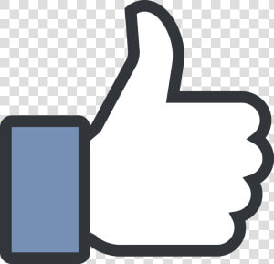 Facebook Thumb Up Icon Transparent   Likes Facebook  HD Png Download