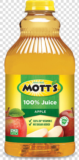 Mott  39 s Apple Juice 64 Oz  HD Png Download