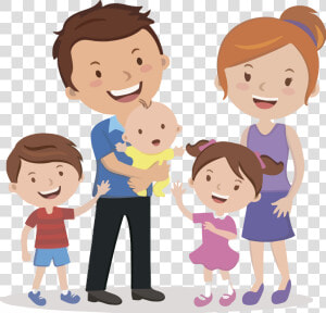 Transparent Family Day Cartoon People Child For Happy   Happy Family Clipart  HD Png Download