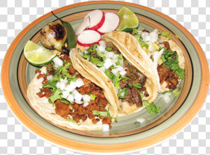 Tacos De Bistec Png  Transparent Png