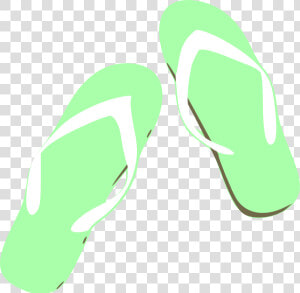 Green Flip Flops Svg Clip Arts   Flip flops  HD Png Download