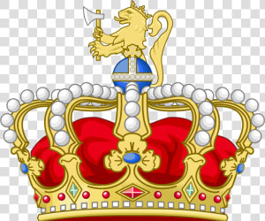 Left Tilted King And Queen Crown Clipart Png Picture   Kingdom Of Norway Coat Of Arms  Transparent Png