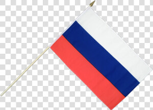 Flag Of Russia Flag Of Slovenia Fahne   Russia Flag On Stick  HD Png Download