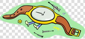 Vector Illustration Of Wristwatch Watch Repair Fixes  HD Png Download