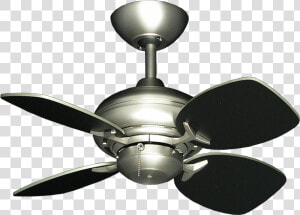 Small Black Ceiling Fan Lighting And Ceiling Fans   Mini Blade Ceiling Fan  HD Png Download