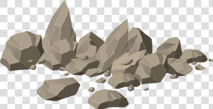 Rock Royalty Free Boulder Illustration   Rocks Illustration Png  Transparent Png