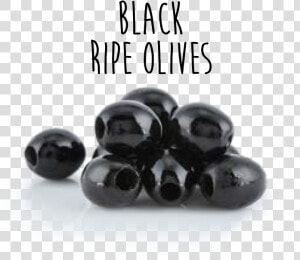 Olives   Olives Black Pitted Medium  HD Png Download