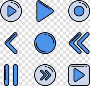 Media Mega Pack Color   Media Player Icon Png  Transparent Png