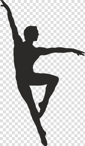 Dancer Png   Male Ballet Dancer Silhouette  Transparent Png