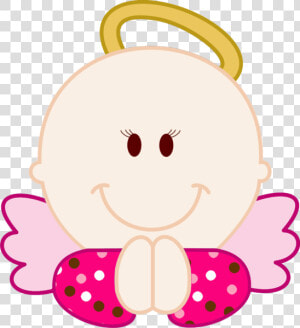 Transparent Mi Bautizo Clipart   Pink Baby Angel Png  Png Download