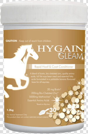 Hygain Gleam Horse Feed Supplement   Vitamin And Mineral Supplements For Horse Australia  HD Png Download