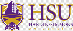 Hardin Simmons Logo  HD Png Download