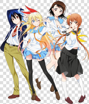 Transparent Onodera Png   Nisekoi Anime  Png Download