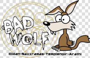 Bad Wolf   Guilde Wow Index Du Forum   Cartoon Wolf  HD Png Download