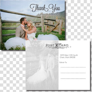 Thank You Card Two Sided   Photograph  HD Png Download