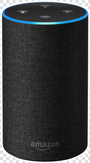 Amazon Echo 2nd Generation Charcoal Fabric  HD Png Download