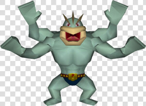 Download Zip Archive   Machamp Pokemon Stadium  HD Png Download