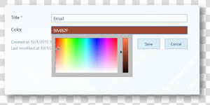 Add A Color Picker To Your Sharepoint List Using Jslink   Color Picker Sharepoint  HD Png Download