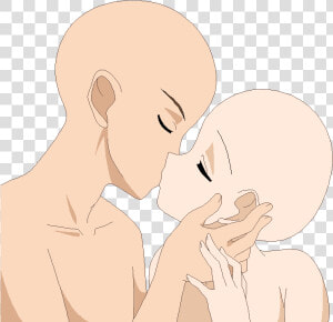 Drawing Kisses Boyfriend Huge Freebie Download For   Anime People Kissing Base  HD Png Download