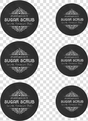 Mason Jar Labels For Peppermint Sugar Scrub   Printable Lip Scrub Labels  HD Png Download