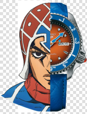 Guido Mista Watch   Seiko Jojo  HD Png Download