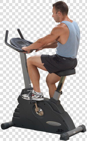 Endurance B2u Manual Upright Bike   Body Solid Endurance B2u Upright Exercise Bike  HD Png Download