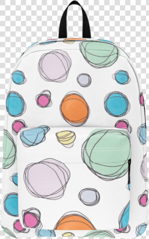 Scribble Dots Backpack Class Lazyload None Style   Garment Bag  HD Png Download