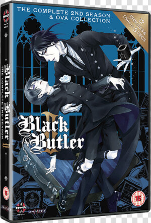 Black Butler The Complete Second Season   Black Butler Anime Cover  HD Png Download