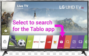 Find Download Tablo App Lg Smart Tv   Televisor Lg Led 32 Smart 32lj550b  HD Png Download