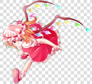 F   Flandre Scarlet No Background  HD Png Download