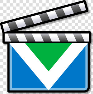 Blue Clapperboard   Png Download   Music Video Icon  Transparent Png