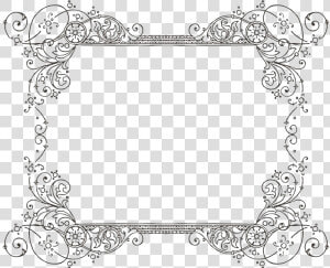 Vintage Frame Transparent   Decorations For Google Slides  HD Png Download