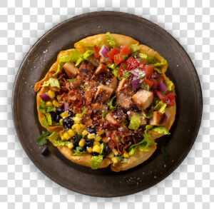 Taco Salad In A Tortilla Shell   Qdoba Taco Salad  HD Png Download