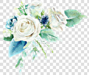  flower  blue  white  flowers  leaves  leaf  mint  teal   Mint And White Flowers Png  Transparent Png